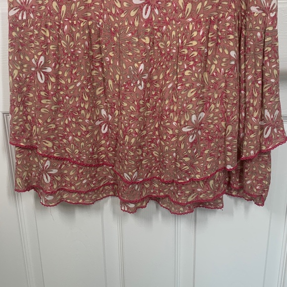 Poupette St Barth floral mini dress size medium - Picture 4 of 9